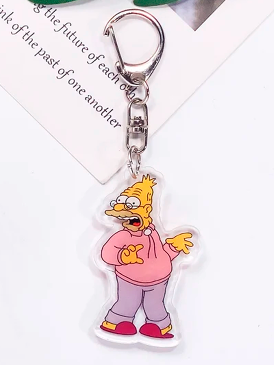Брелок акриловый из мультфильма Симпсоны The Simpsons — изображение 3