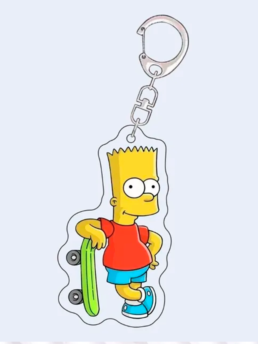 Брелок акриловый из мультфильма Симпсоны The Simpsons — изображение 5