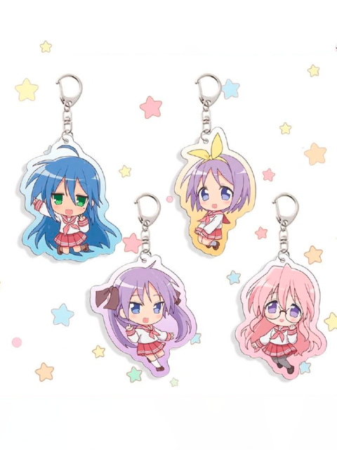 Брелок акриловый из аниме Счастливая звезда Lucky Star
