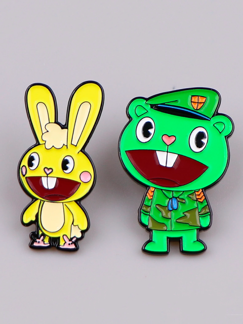 Значок из мультфильма Happy Tree Friends Счастливые лесные друзья