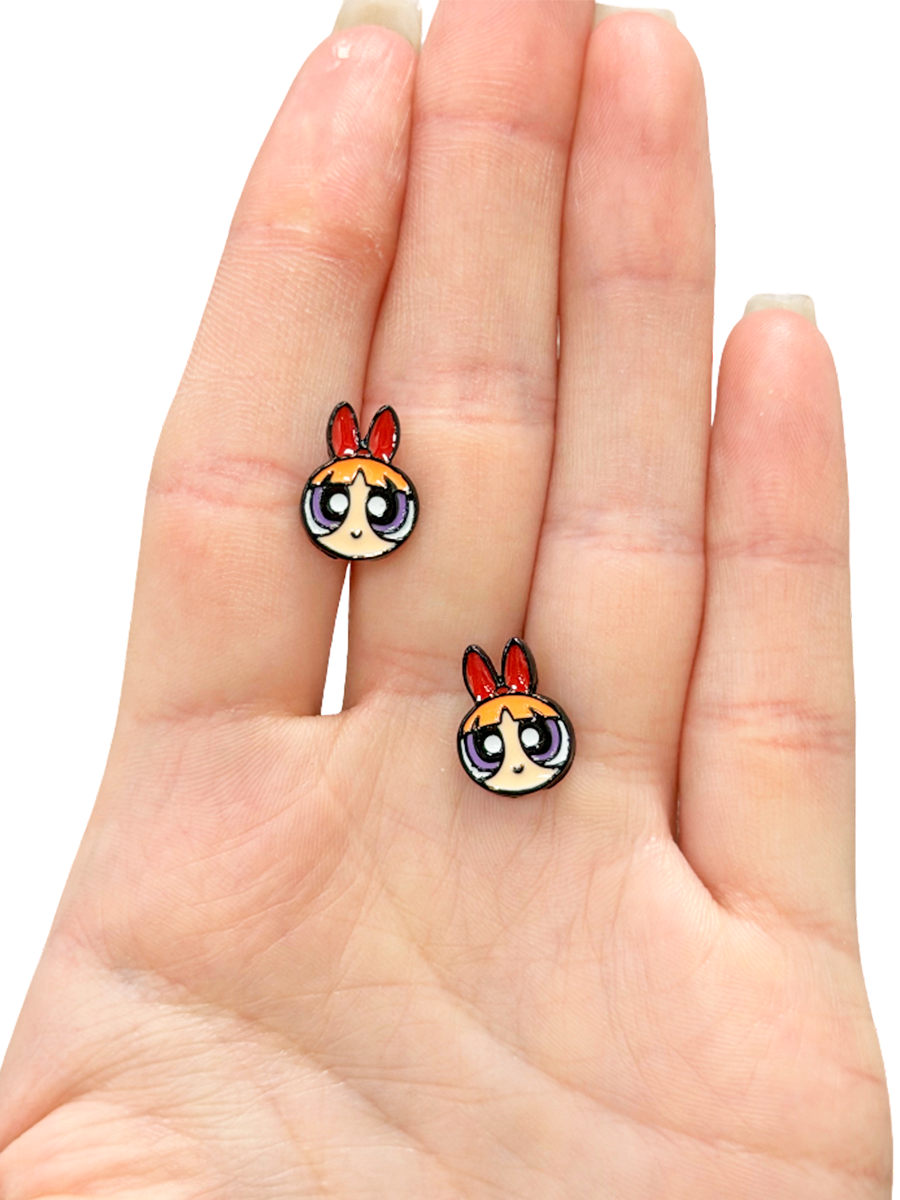 Серьги - гвоздики маленькие из мультфильма Суперкрошки — изображение 11