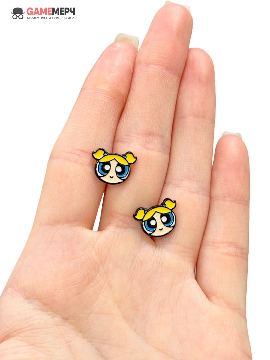 Серьги - гвоздики маленькие из мультфильма Суперкрошки — изображение 15