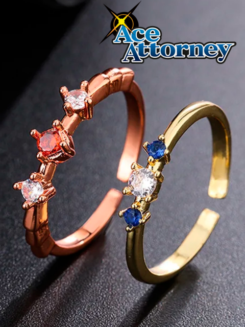 Кольцо из аниме - игры Ace Attorney Первоклассный адвокат